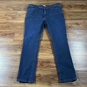 Goodthreads Jeans Comfort Stretch Skinny Jeans Blue Denim Cotton Mens Size 35X28